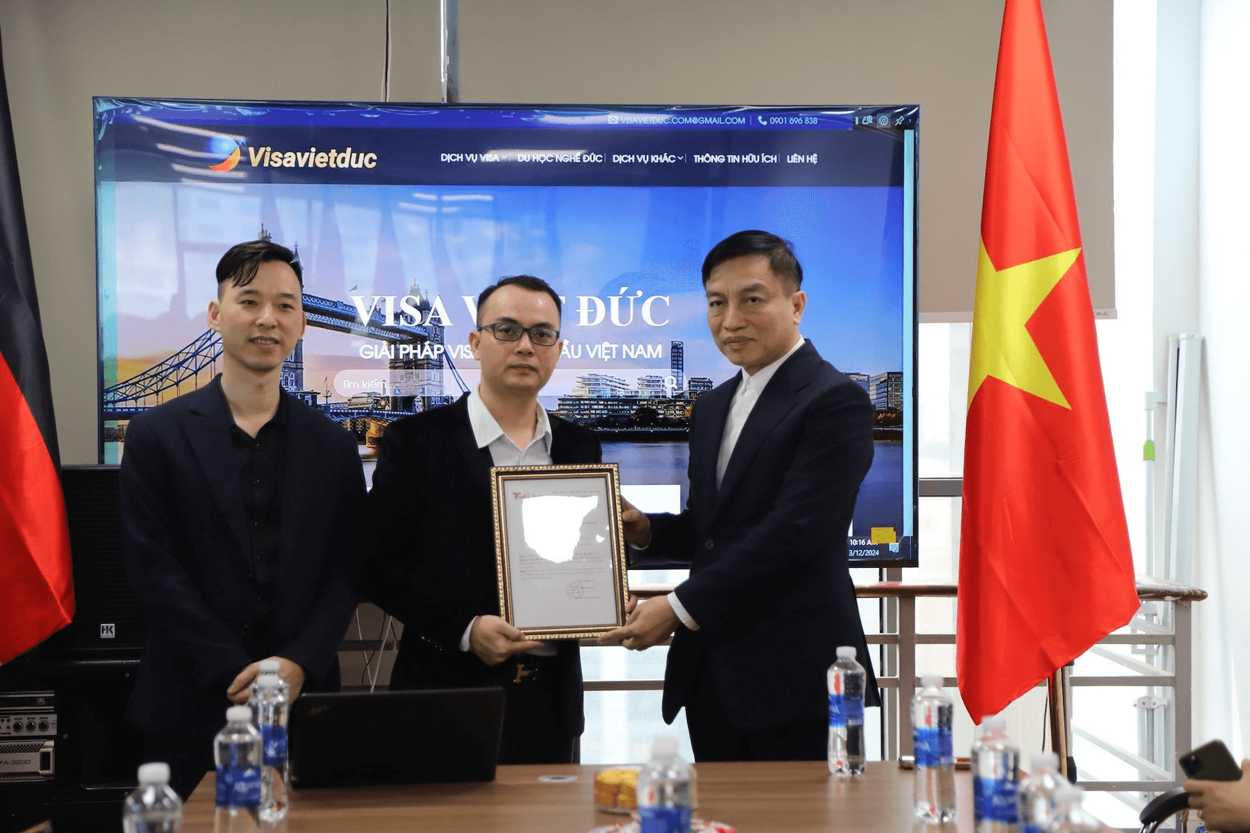 Ra mắt Trung tâm du học nghề và xuất khẩu lao động Cộng hòa Liên bang Đức
