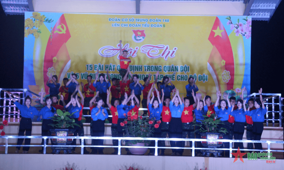 Trung đoàn 148, Sư đoàn 316: Chú trọng nâng cao hiệu quả hoạt động văn hóa, văn nghệ