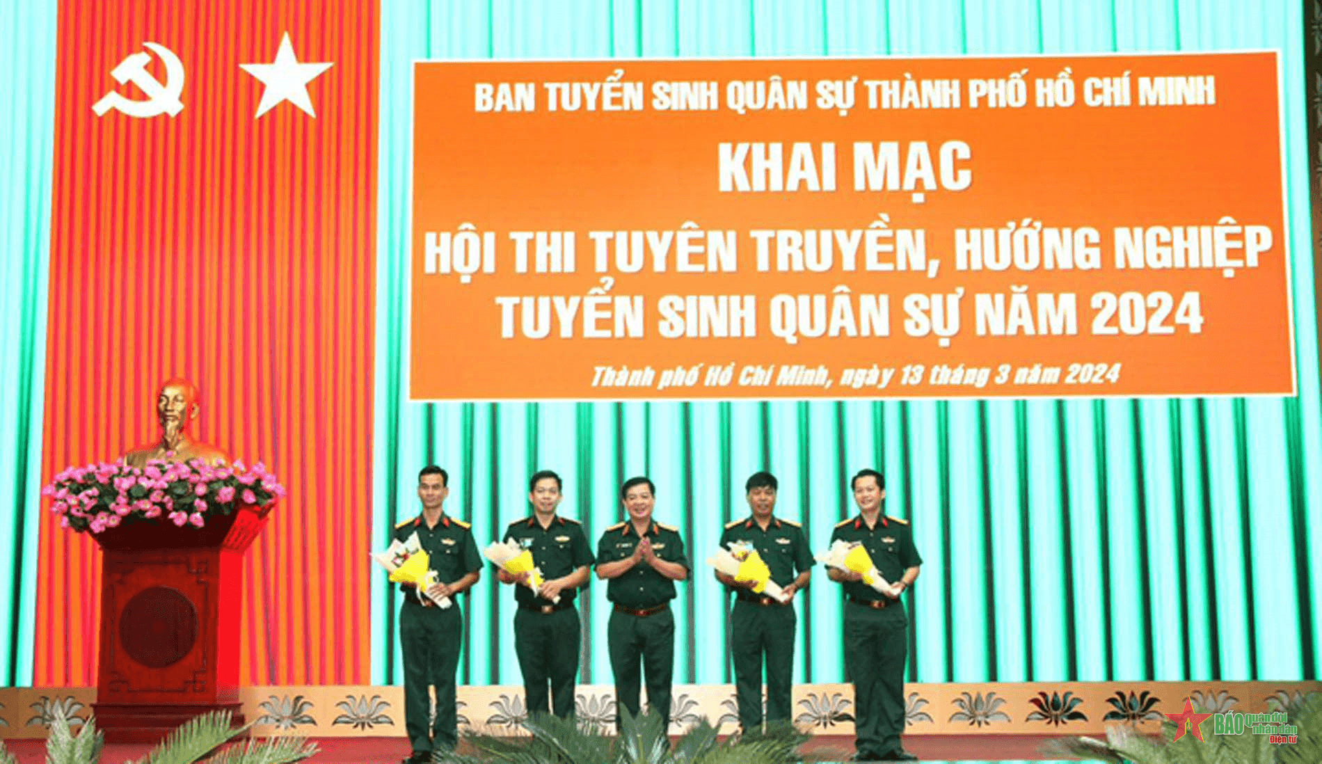 TP Hồ Chí Minh: Khai mạc Hội thi tuyên truyền, hướng nghiệp tuyển sinh quân sự 2024