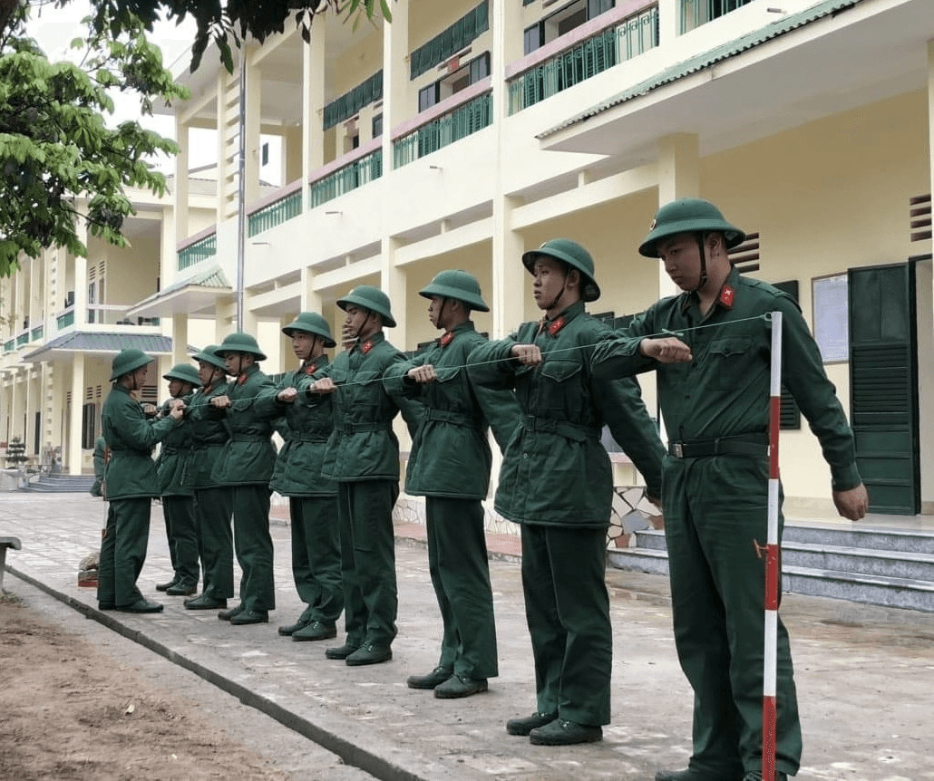 Những ngày đầu huấn luyện chiến sĩ mới