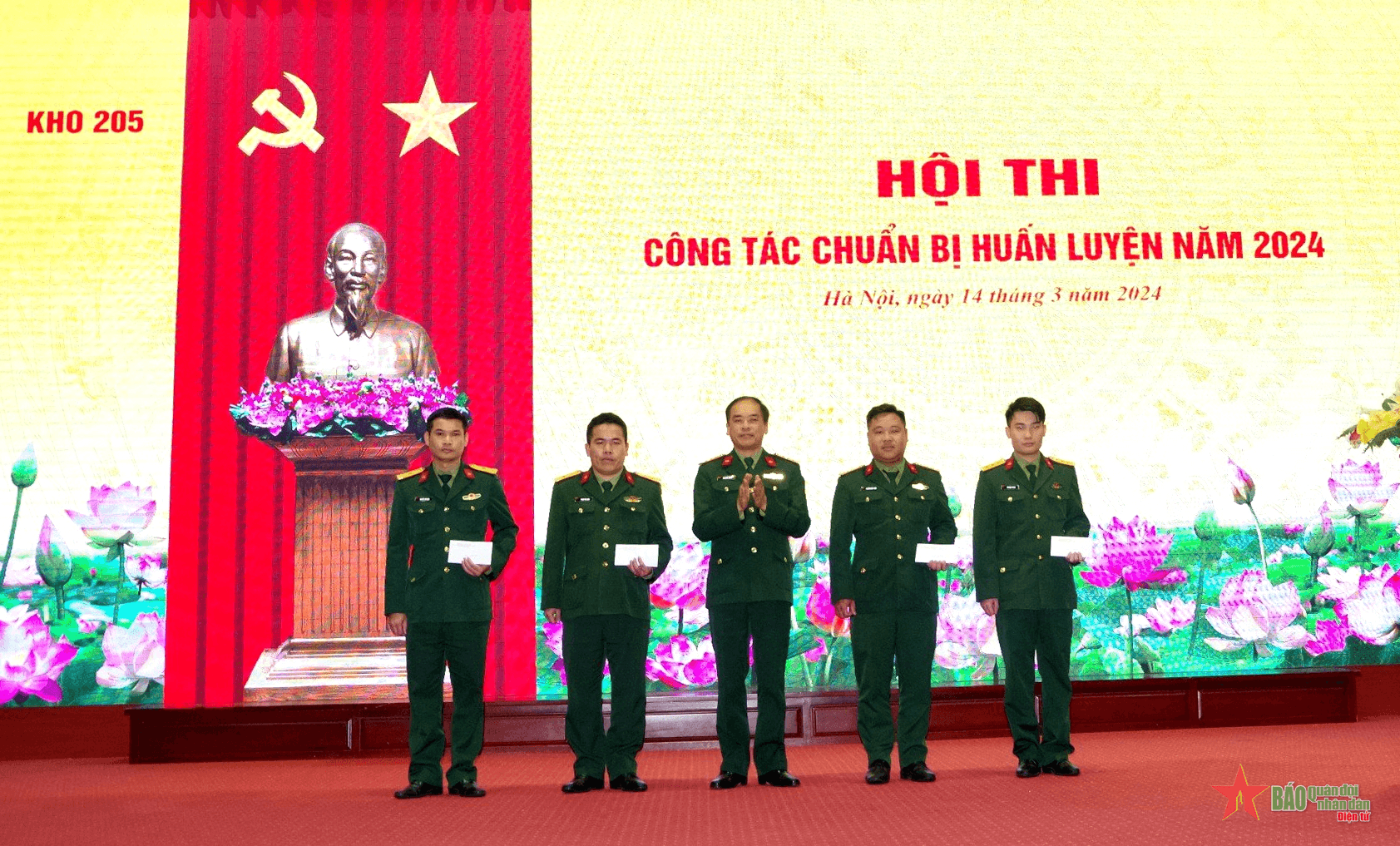 Kho 205, Cục Quân nhu: Chuẩn bị tốt cho công tác huấn luyện năm 2024