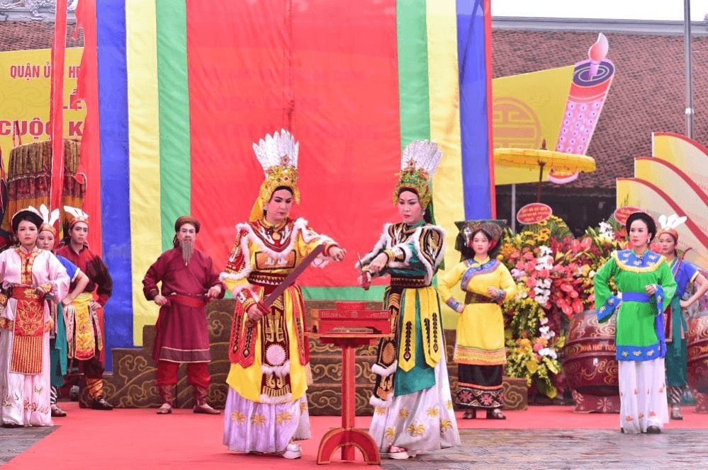 Lễ hội tri ân hai vị nữ anh hùng Trưng Trắc, Trưng Nhị tại Hà Nội