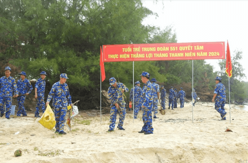 Tuổi trẻ Vùng 5 Hải quân hưởng ứng “Tháng Thanh niên” năm 2024