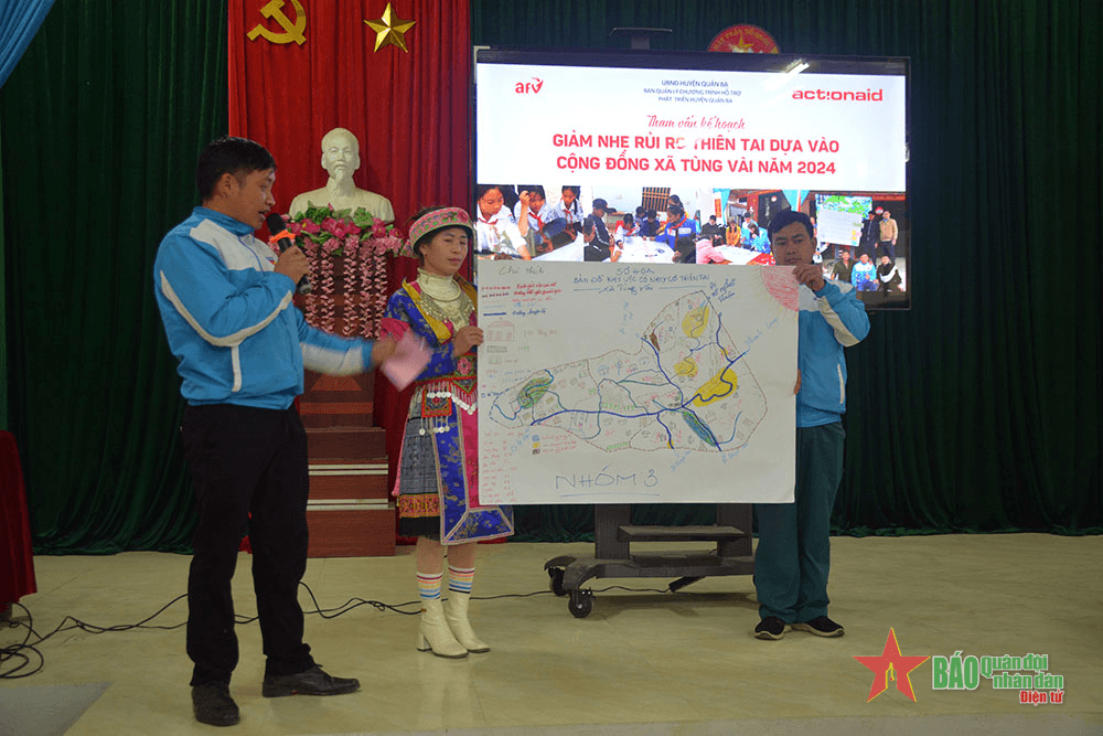 Tùng Vài - cộng đồng chủ động phòng, chống thiên tai