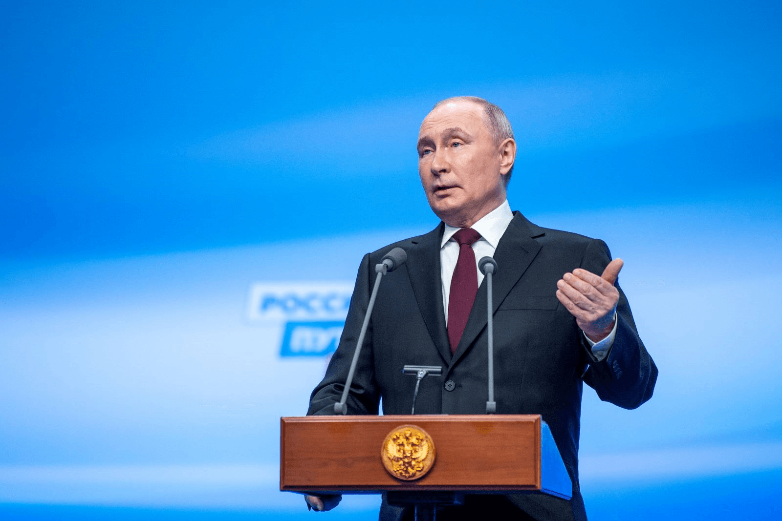 Tổng thống Vladimir Putin cảm ơn sự ủng hộ của người dân Nga