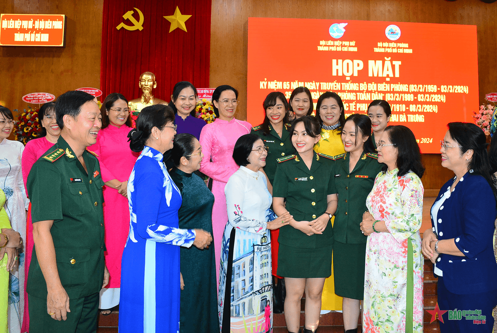 Gắn kết Bộ đội Biên phòng và hội phụ nữ trong xây dựng nền biên phòng toàn dân