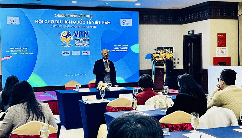 Nhiều tour khuyến mại, vé máy bay giảm giá, phòng khách sạn giá rẻ tại VITM Hà Nội 2024