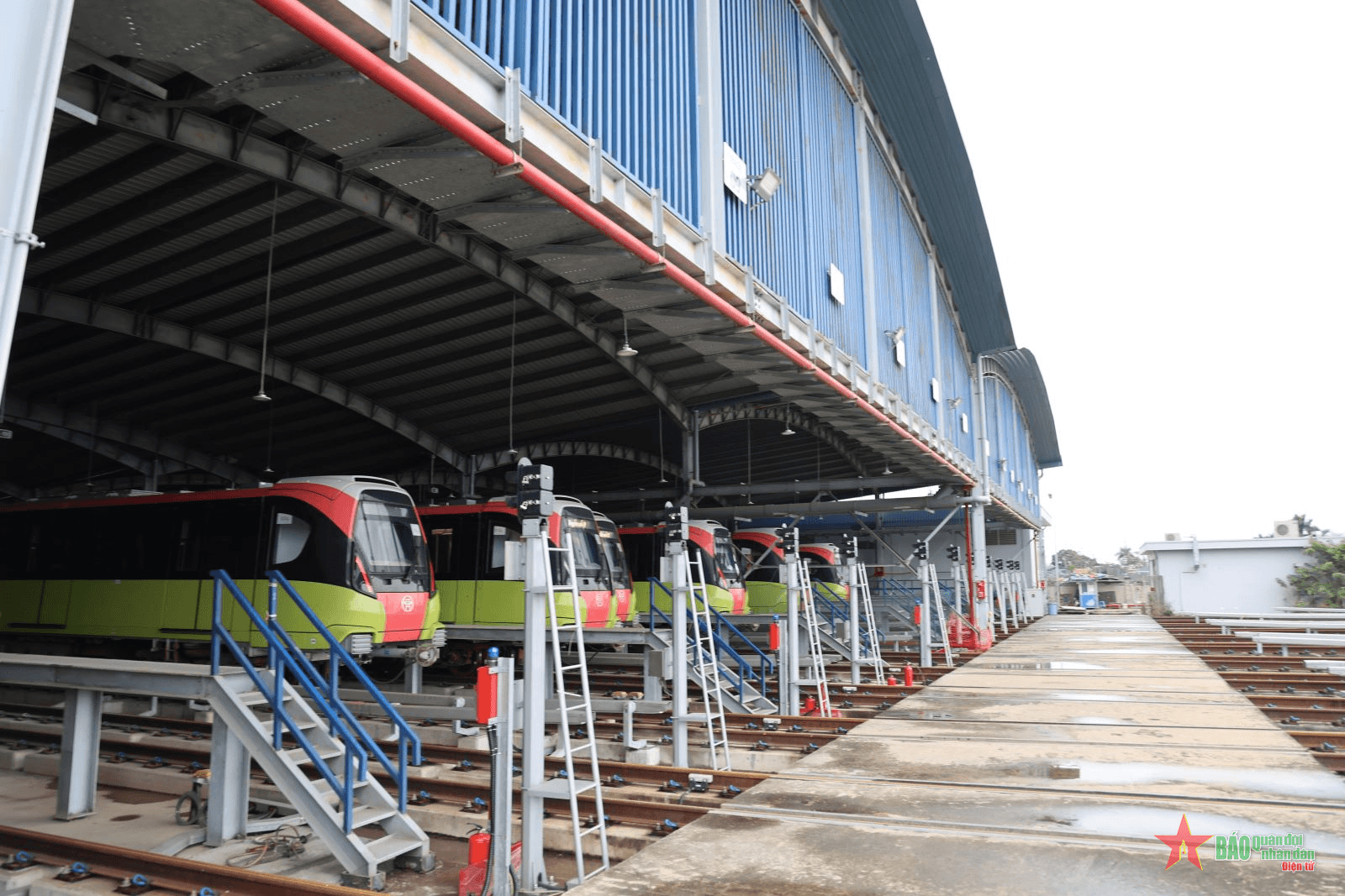Tuyến Metro Nhổn - ga Hà Nội bắt đầu bước thử nghiệm cuối cùng
