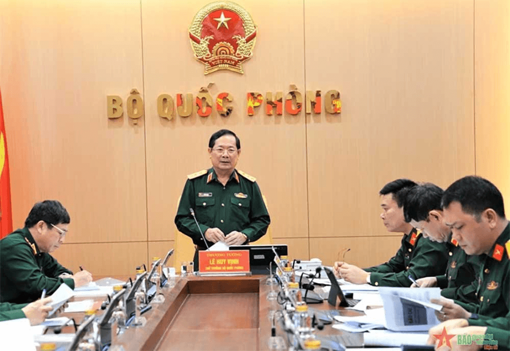 Thượng tướng Lê Huy Vịnh chủ trì Hội nghị báo cáo dự thảo quy hoạch các Trung tâm dữ liệu trong Bộ Quốc phòng