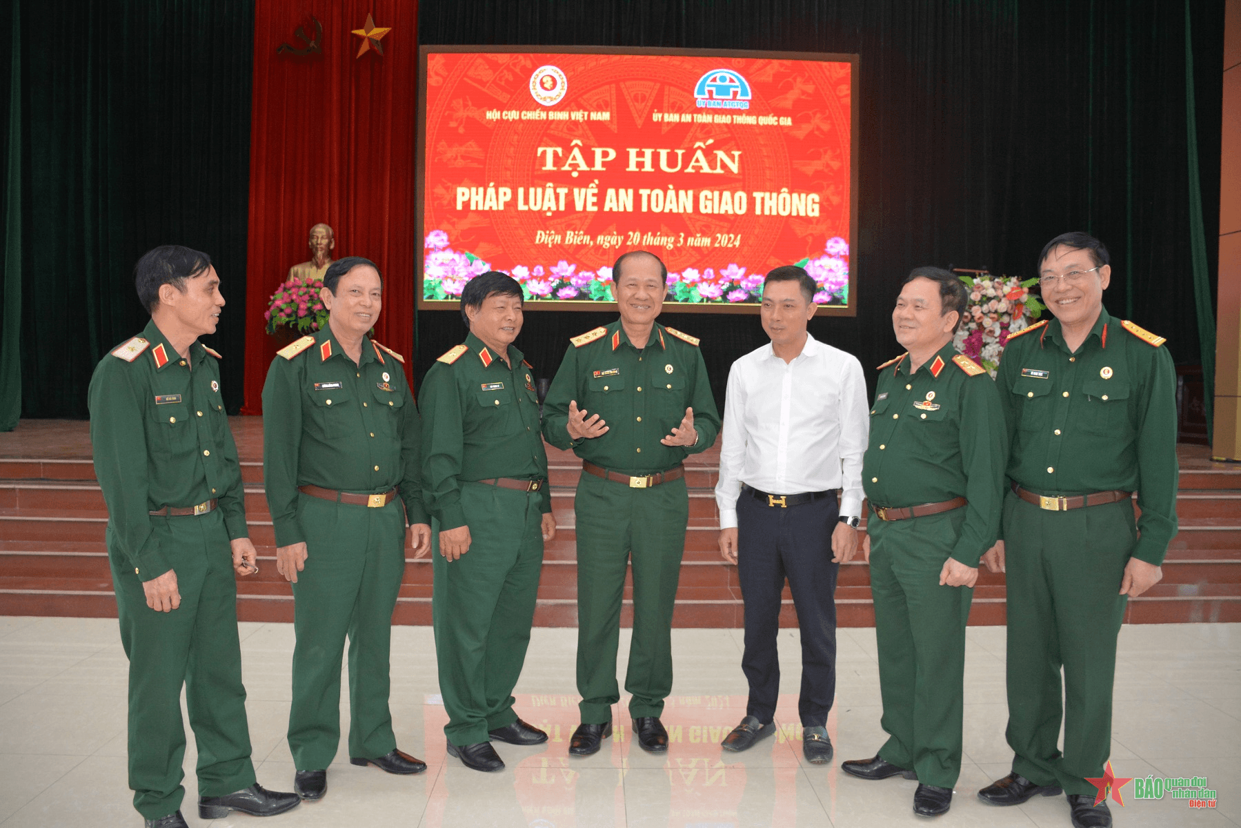 Hội Cựu chiến binh Việt Nam và Ủy ban An toàn giao thông quốc gia phối hợp tập huấn pháp luật về an toàn giao thông