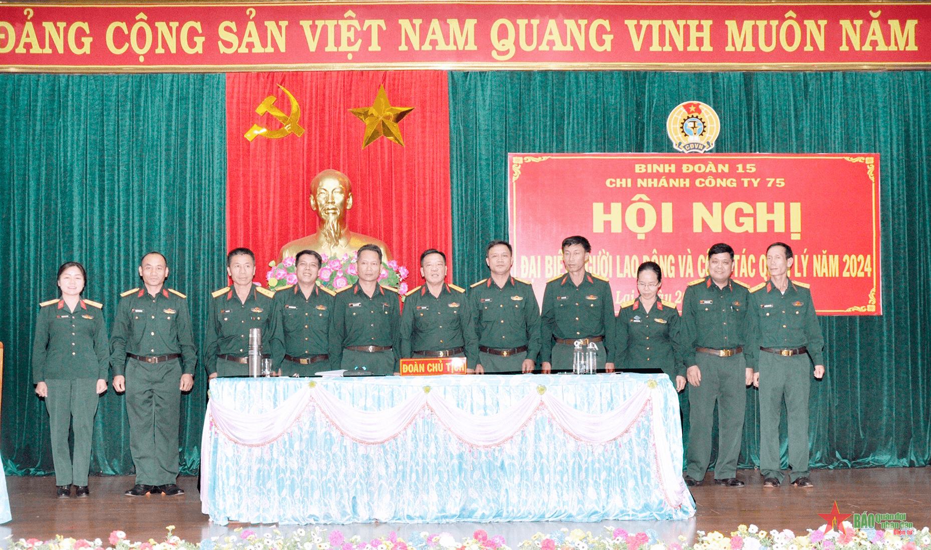 Chi nhánh Công ty 75 chi gần 17 tỷ đồng cho các hoạt động dân vận