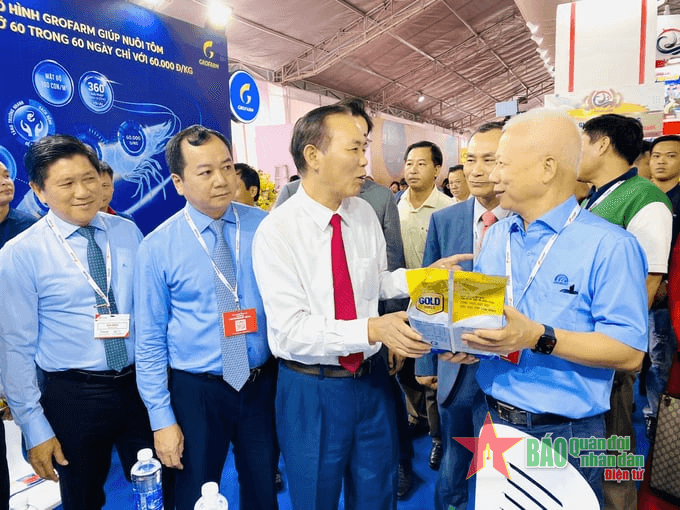 Cà Mau: 150 doanh nghiệp tham gia hội chợ ngành tôm lớn nhất Đông Nam Á