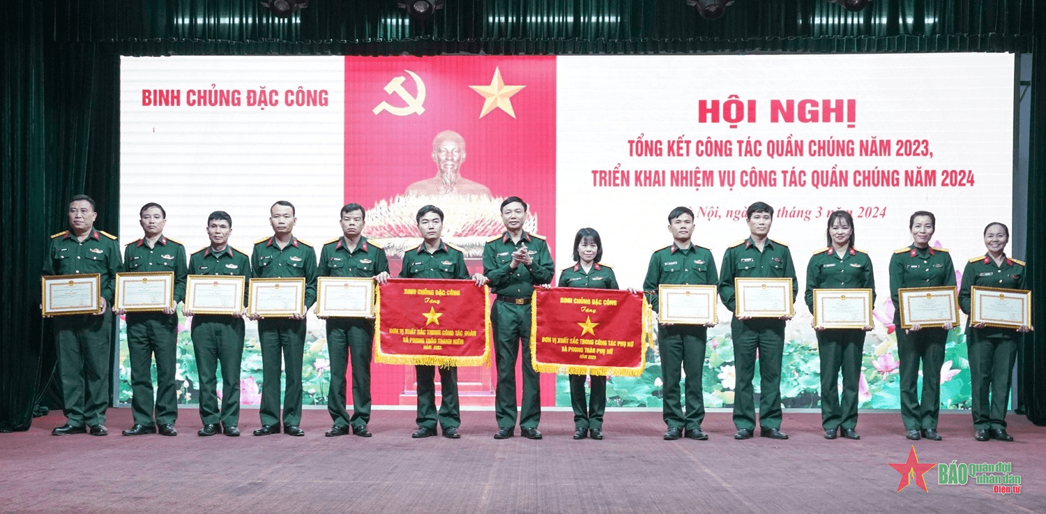 Binh chủng Đặc công: Hoạt động công tác quần chúng đạt nhiều kết quả tích cực
