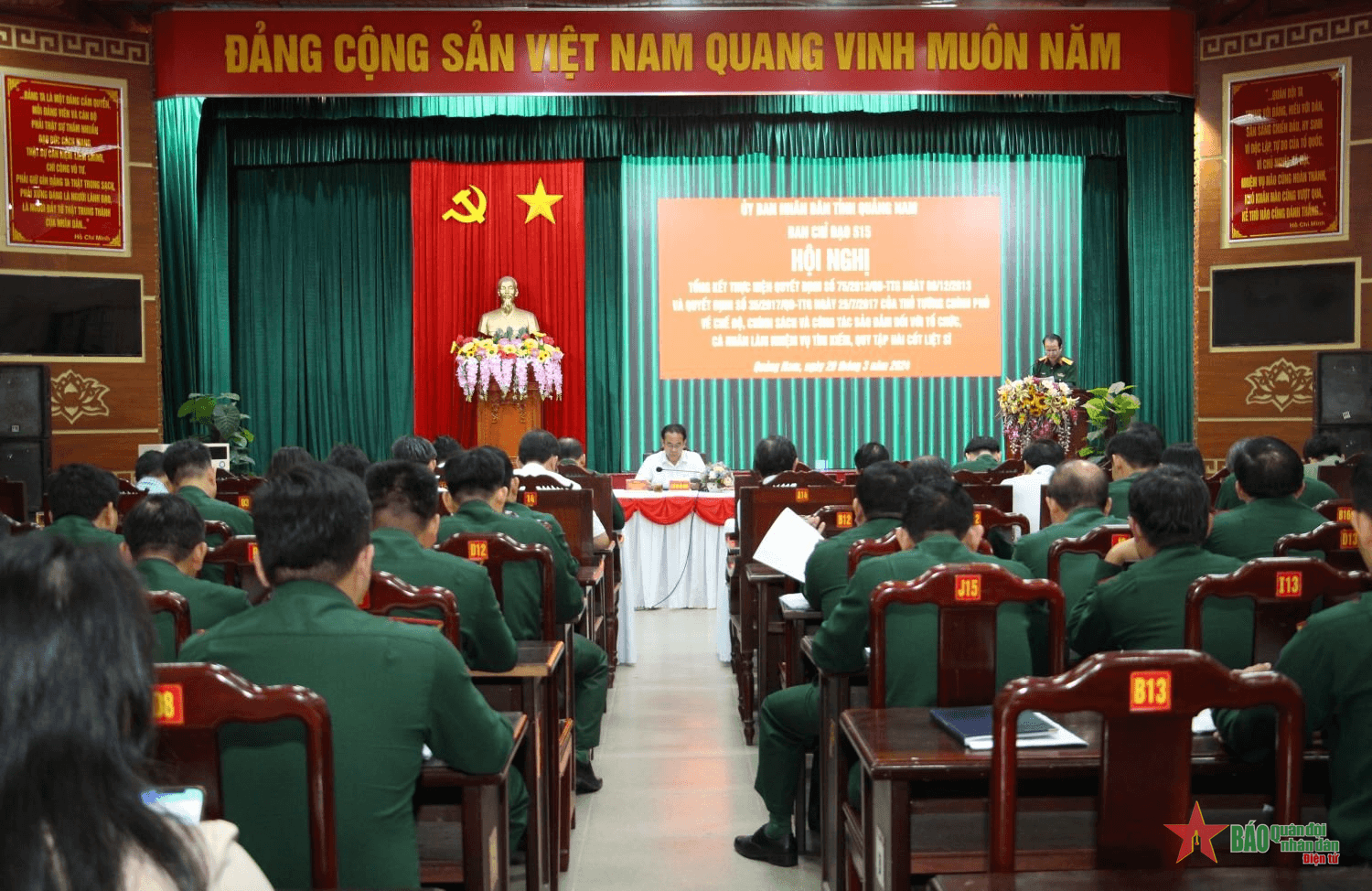 Quảng Nam: Tổng kết thực hiện các quyết định của Thủ tướng Chính phủ về tìm kiếm, quy tập hài cốt liệt sĩ