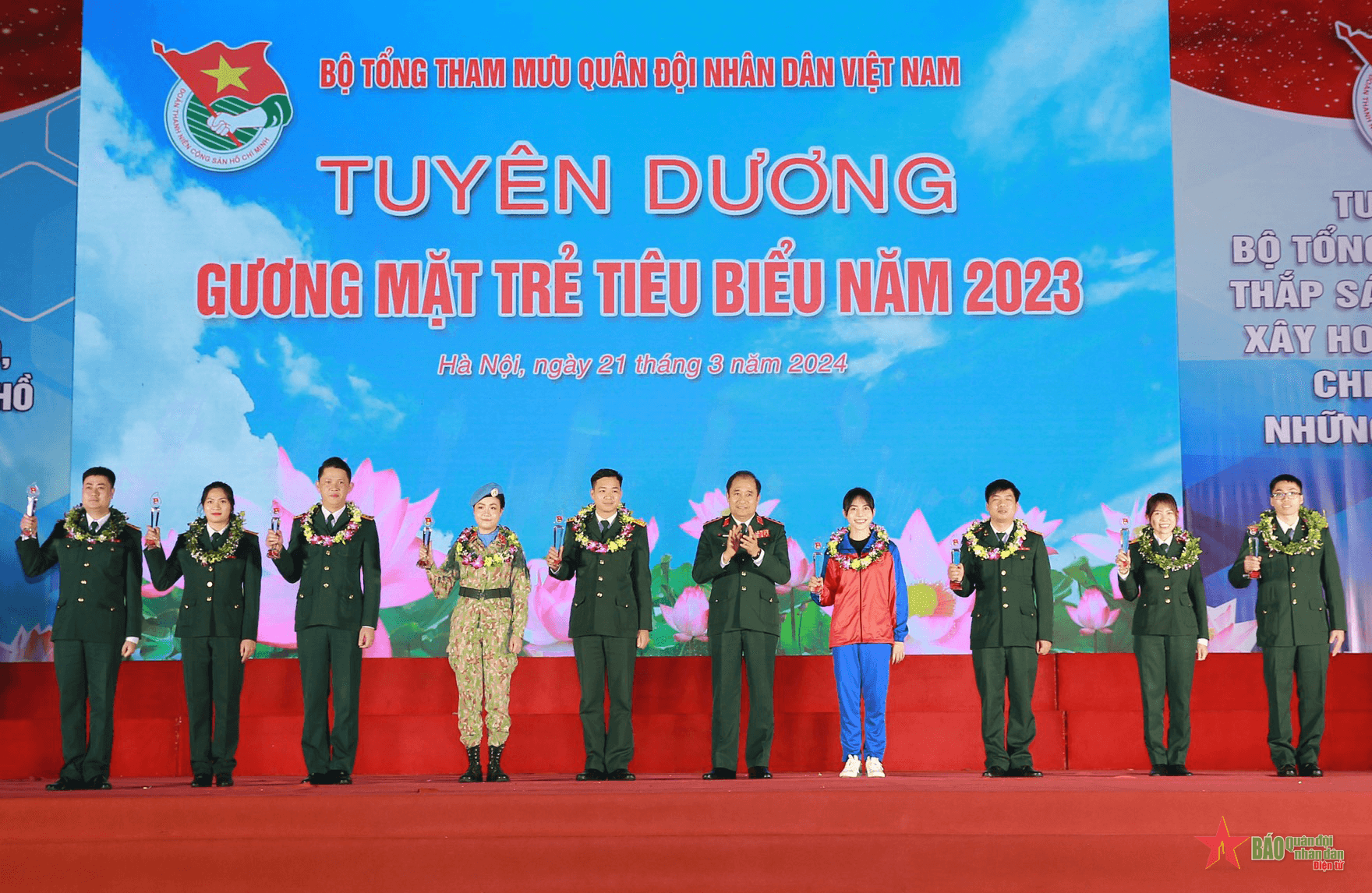 Bộ Tổng Tham mưu Quân đội nhân dân Việt Nam tuyên dương điển hình tiêu biểu trong tuổi trẻ
