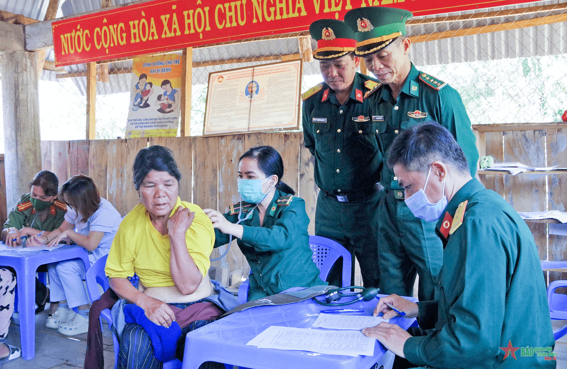 Kon Tum: Các đơn vị lực lượng vũ trang ra quân làm công tác dân vận năm 2024