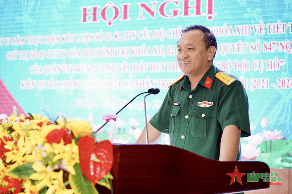 Đảng ủy Quân sự tỉnh Bà Rịa-Vũng Tàu lãnh đạo thực hiện nghiêm các chỉ thị, nghị quyết của Đảng