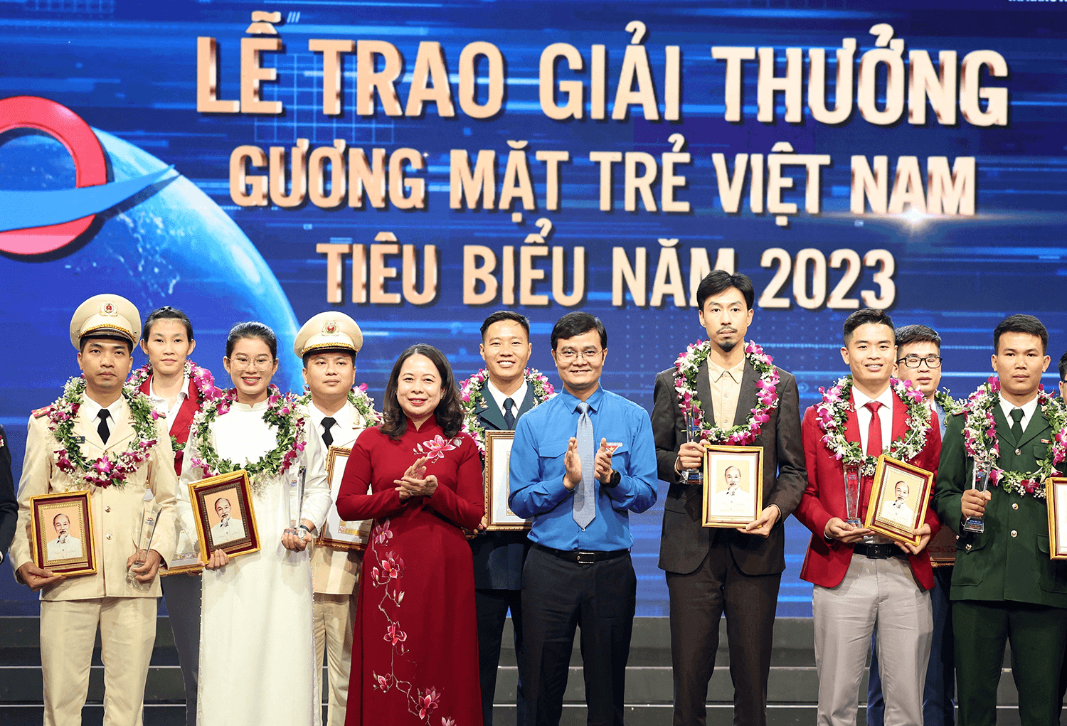 Trao Giải thưởng Gương mặt trẻ Việt Nam tiêu biểu năm 2023