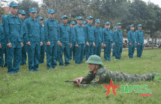 Dân quân huyện Nghi Lộc sẵn sàng ứng phó trước mọi tình huống