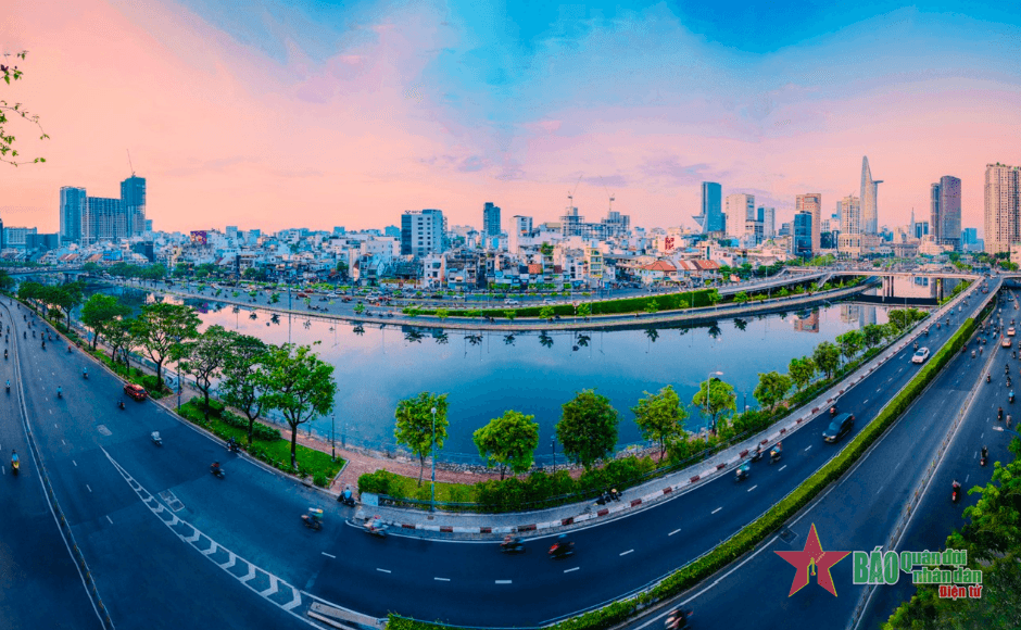 Những sắc màu mới của đô thị sông nước
