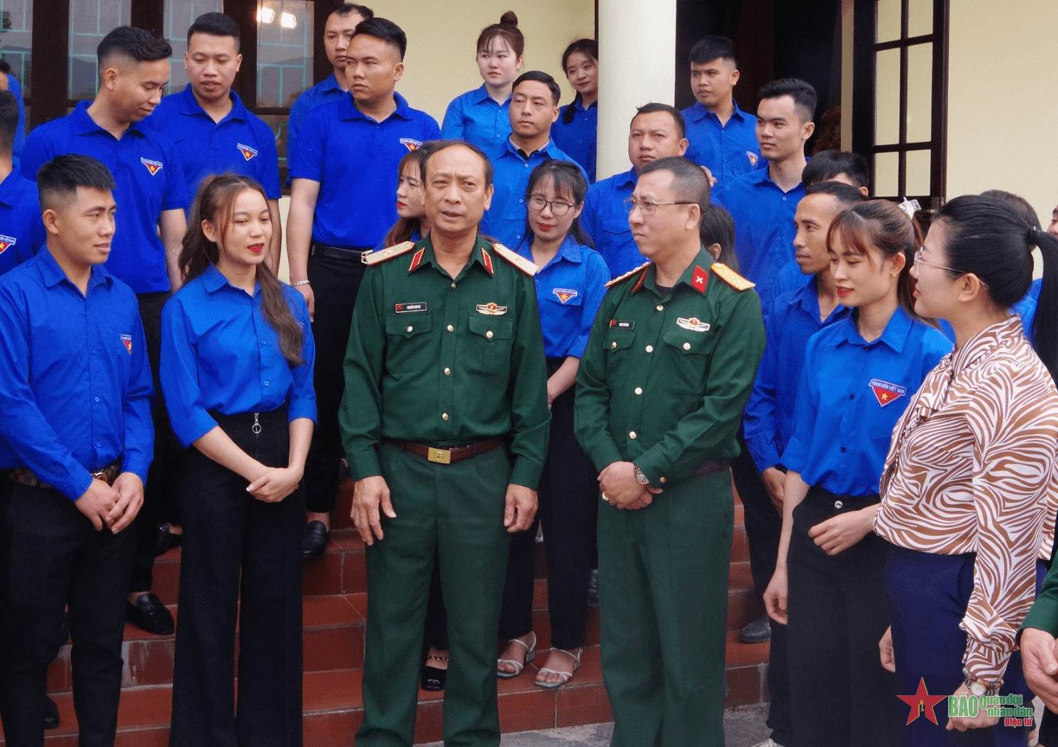 Đoàn Kinh tế-Quốc phòng 379, Quân khu 2 tổng kết đợt 1 dự án trí thức trẻ tình nguyện