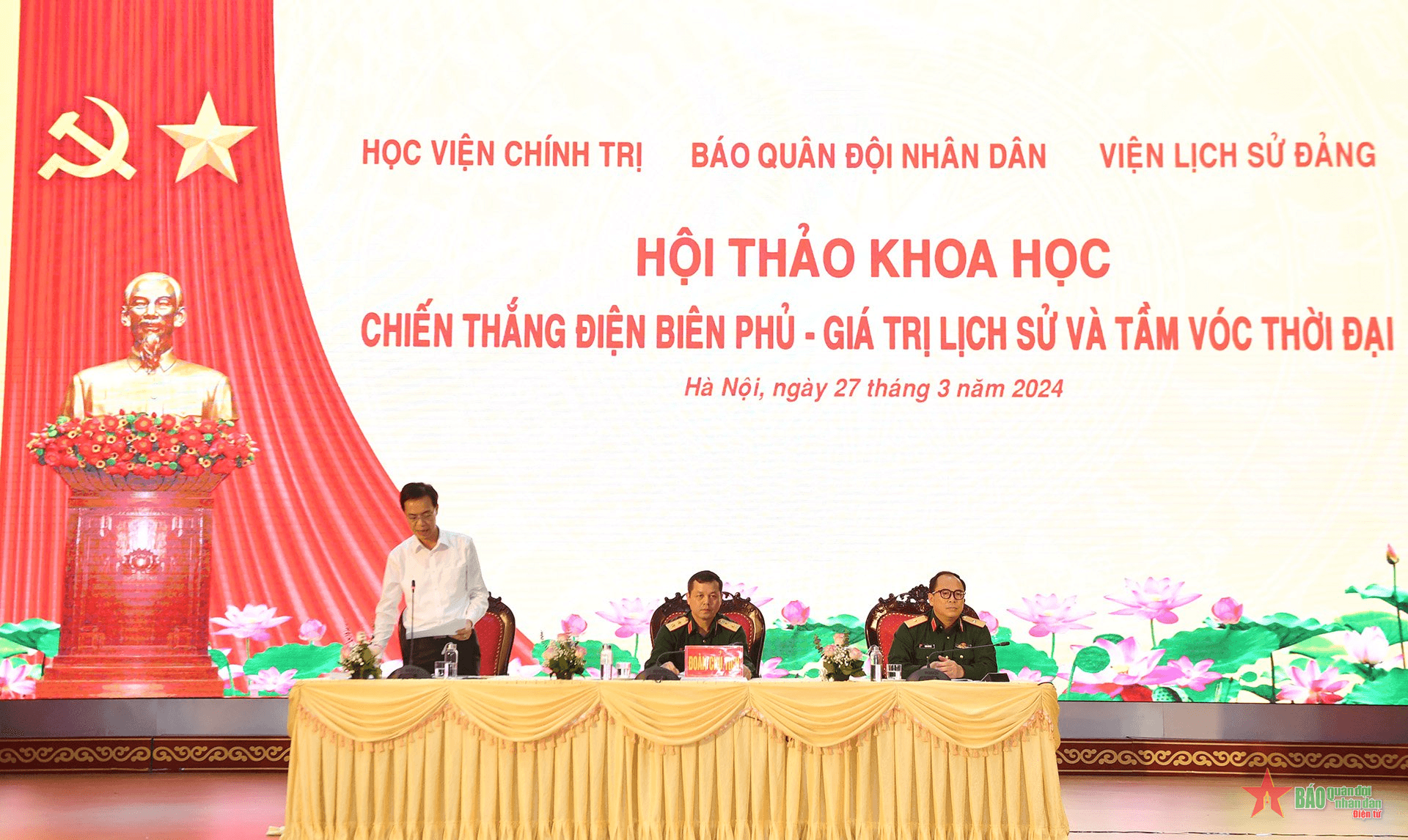 Hội thảo khoa học “Chiến thắng Điện Biên Phủ - Giá trị lịch sử và tầm vóc thời đại”