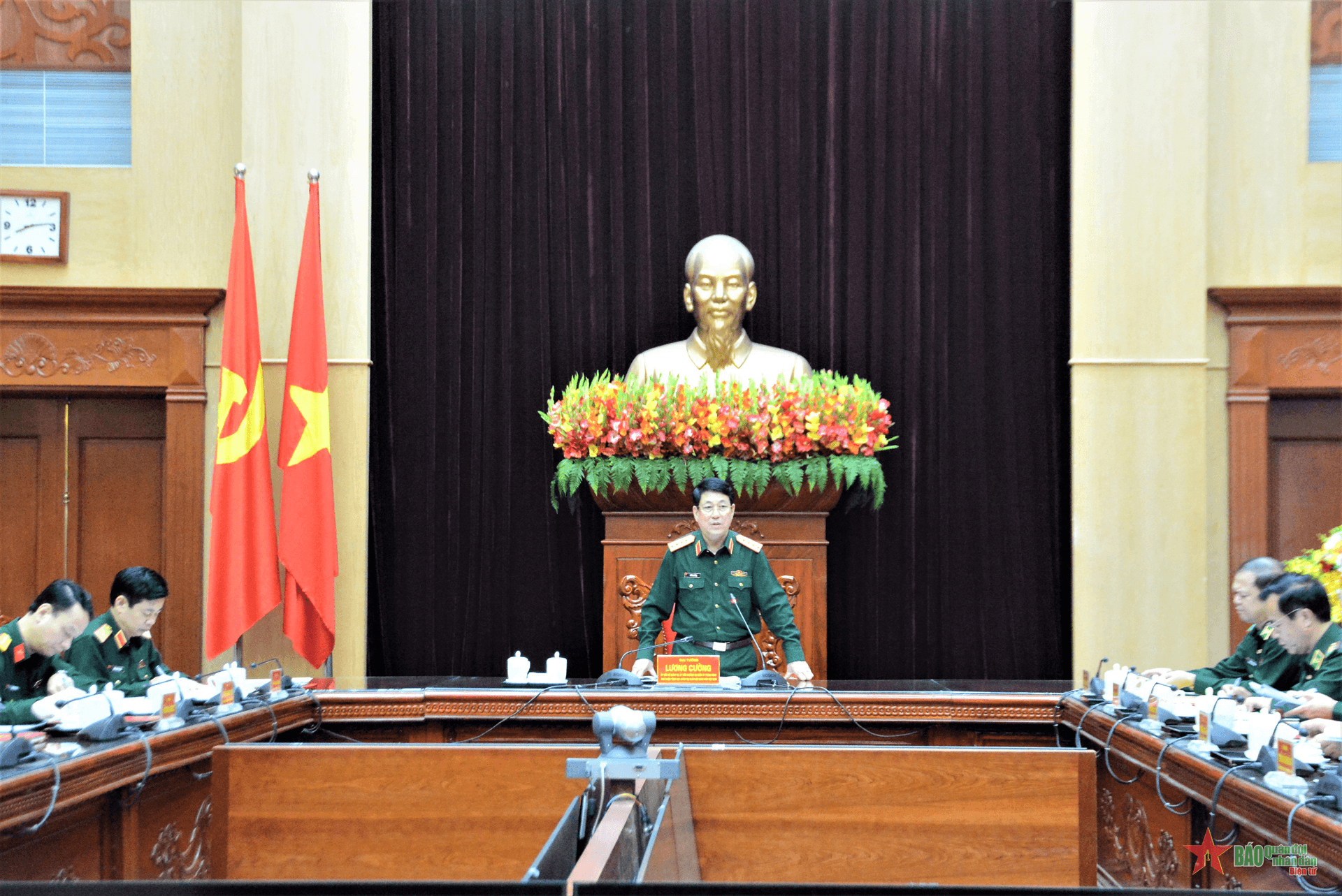 Đại tướng Lương Cường: Nâng cao năng lực tham mưu và tổ chức thực hiện công tác biên phòng ở tất cả các cấp