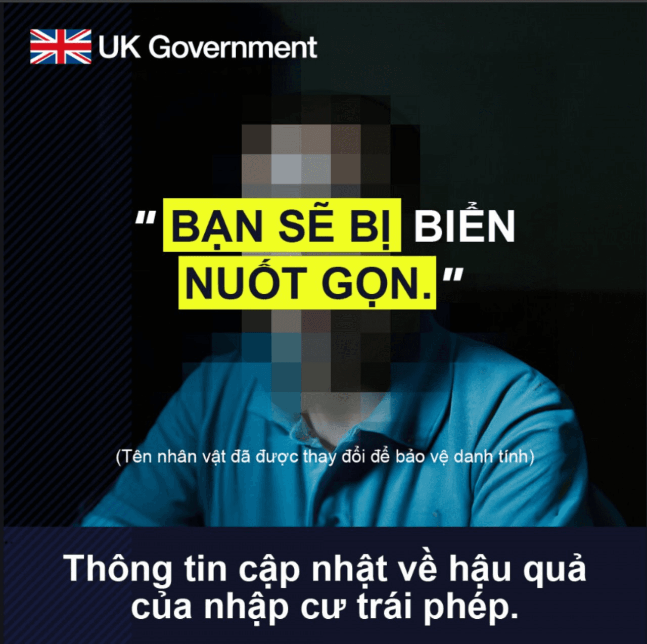 Bộ Nội vụ Anh đẩy mạnh truyền thông nhằm ngăn chặn nhập cư trái phép