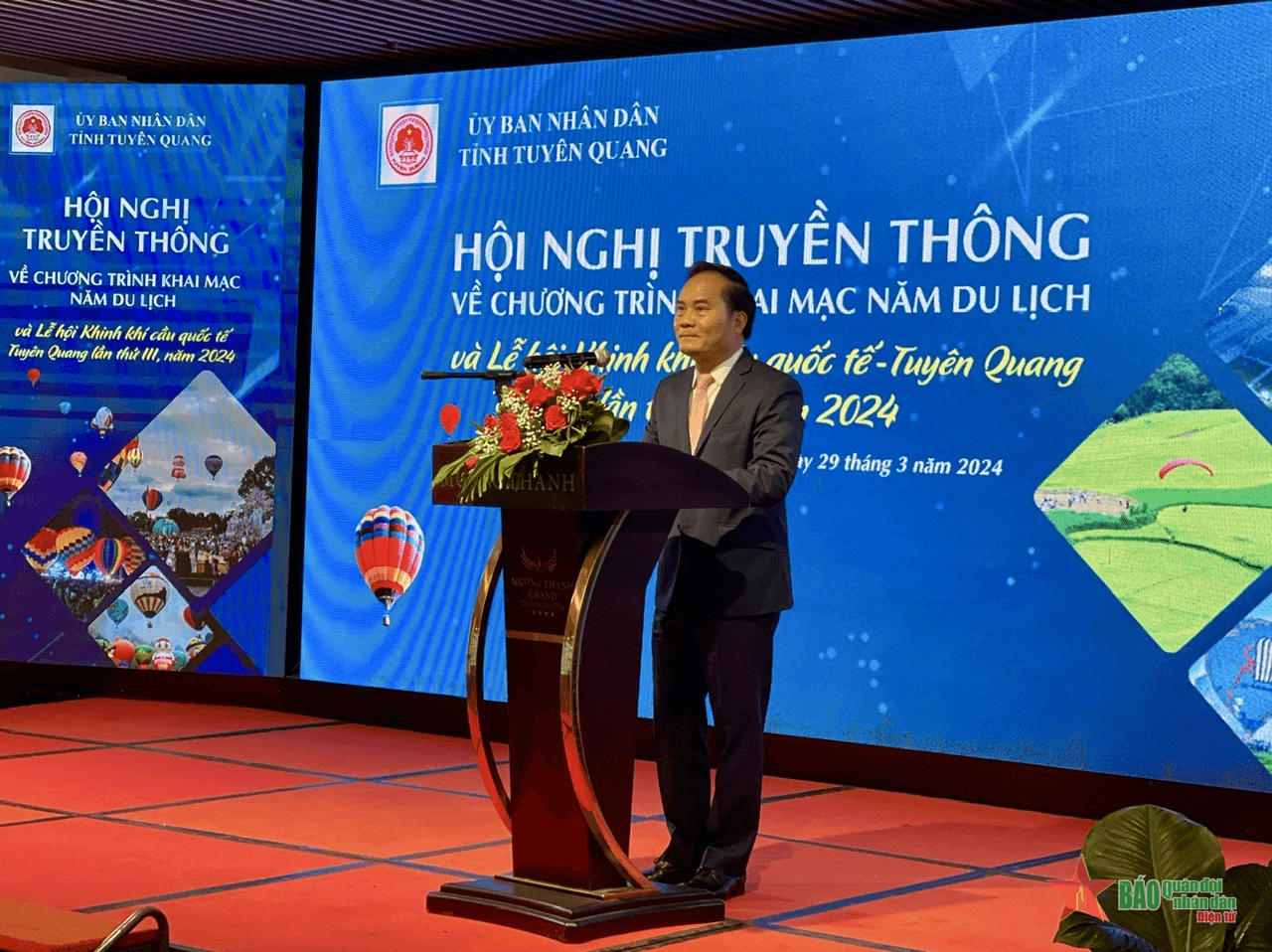 Lễ hội khinh khí cầu quốc tế năm 2024 sẽ tổ chức tại Tuyên Quang