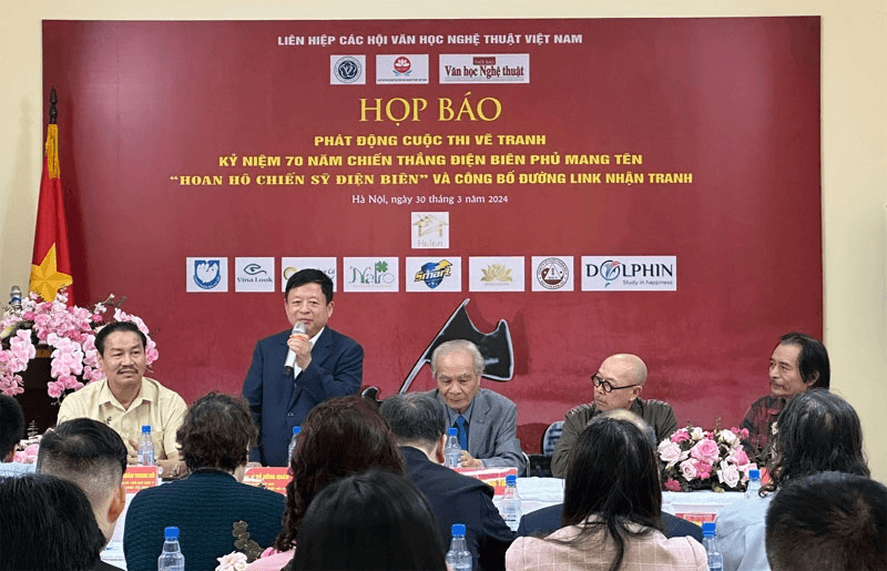 Phát động cuộc thi vẽ tranh dành cho thiếu nhi chủ đề “Hoan hô chiến sĩ Điện Biên”