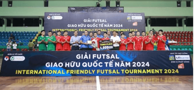 Giải futsal giao hữu quốc tế 2024: Morocco vô địch, Việt Nam hạng ba