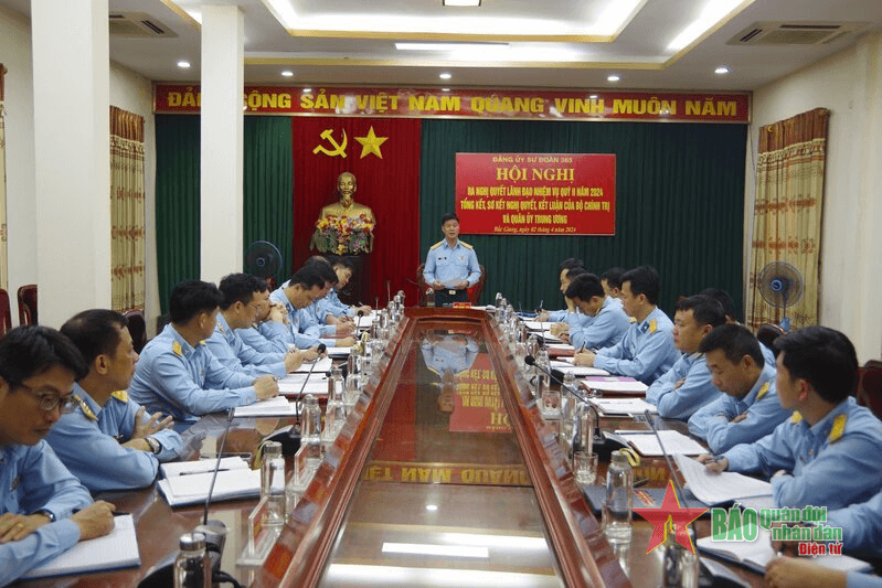 Đảng ủy Sư đoàn 365 ra nghị quyết lãnh đạo nhiệm vụ quý II