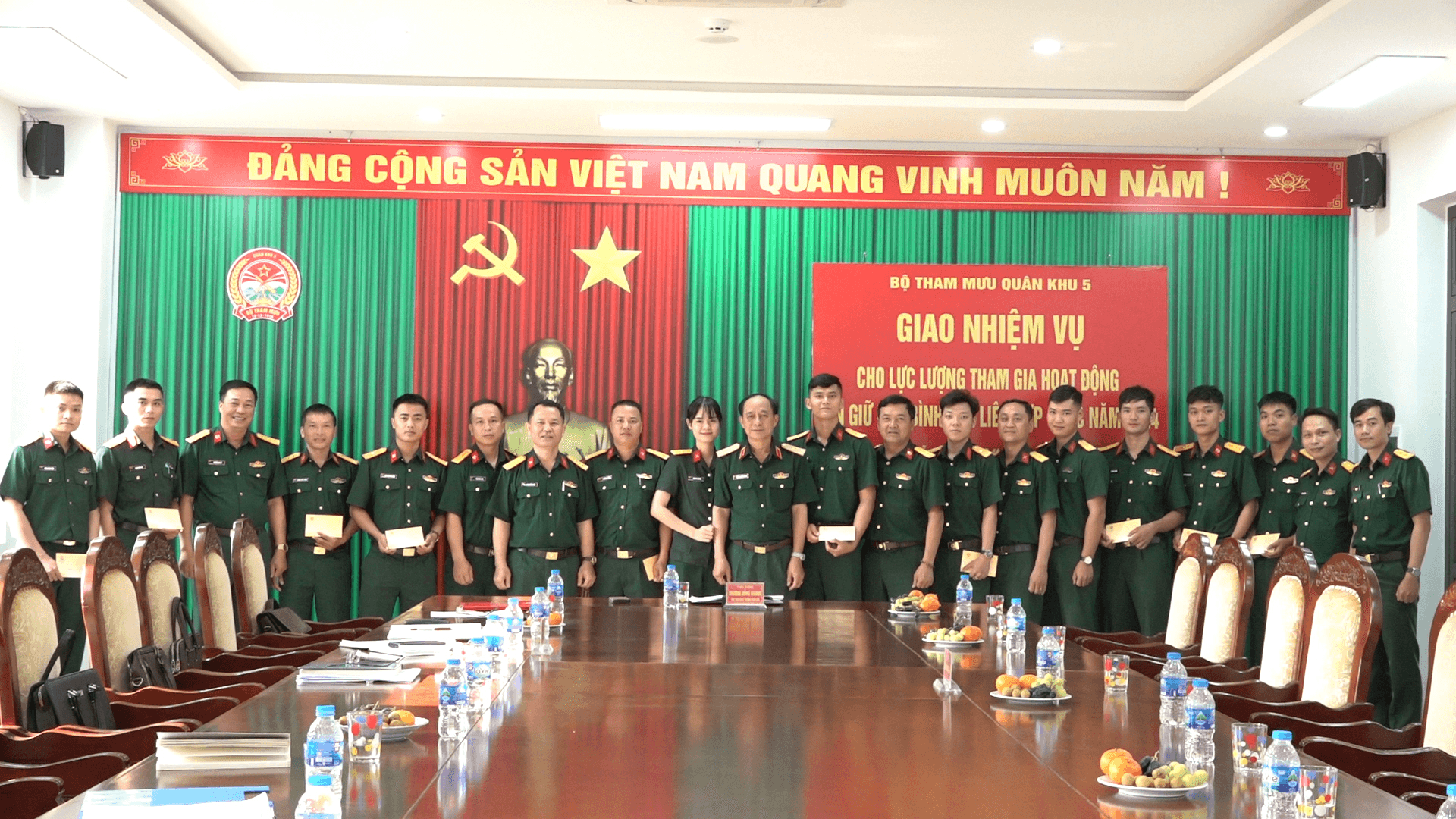 Quân khu 5 giao nhiệm vụ cho lực lượng tham gia Gìn giữ hòa bình của Liên hợp quốc