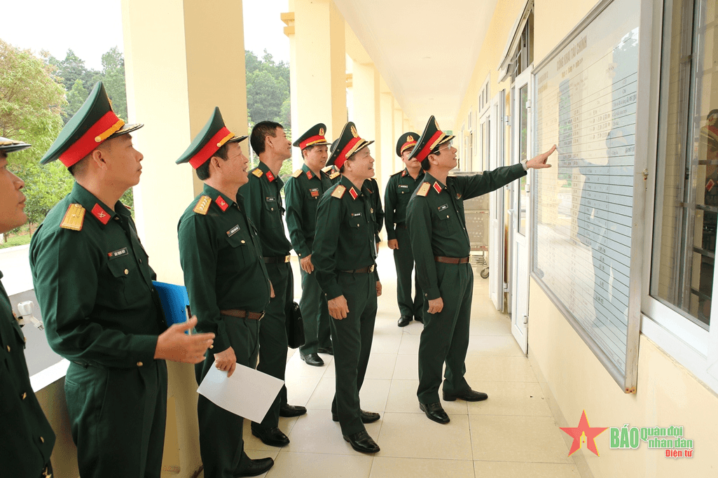Thiếu tướng Hà Như Lợi kiểm tra công tác bảo đảm hậu cần tại Quân khu 3