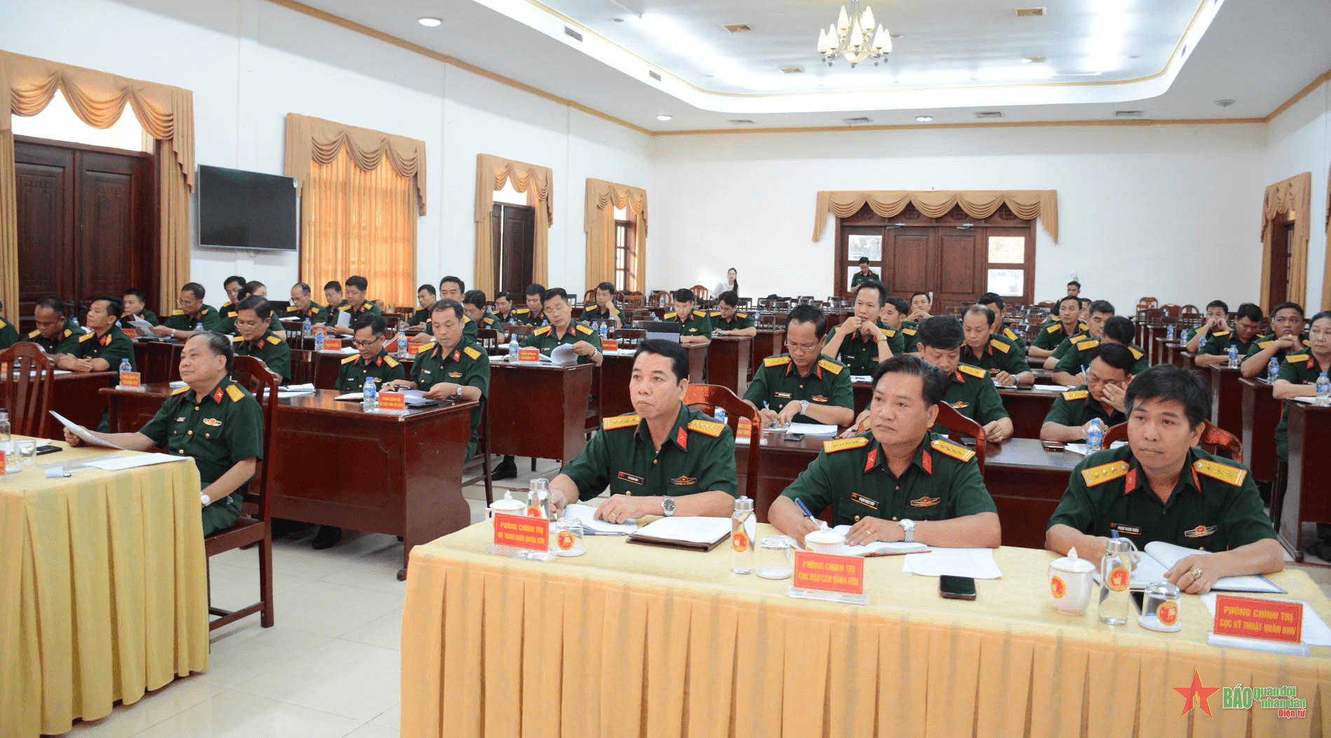 Quân khu 7 giáo dục, quản lý tốt tư tưởng cán bộ, chiến sĩ