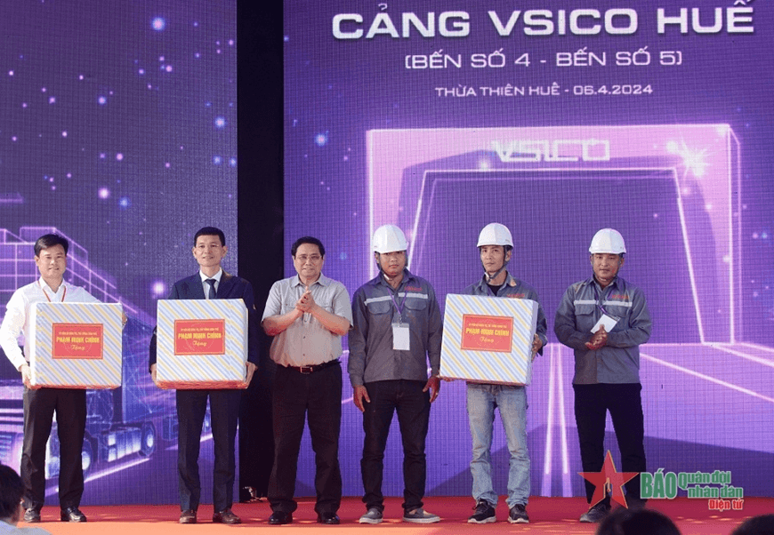 Thủ tướng Phạm Minh Chính dự Lễ khởi công một số dự án trọng điểm tại tỉnh Thừa Thiên Huế

​