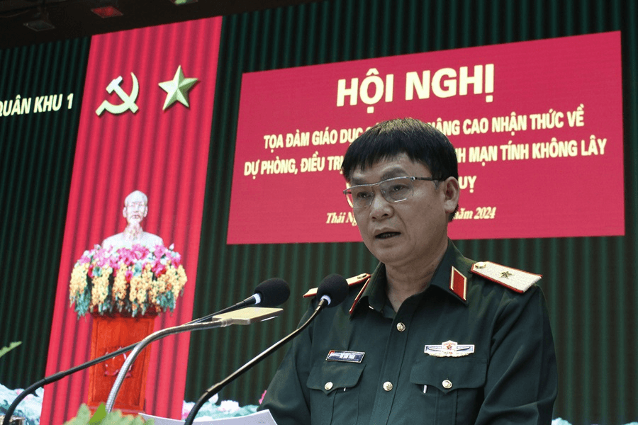 Quân khu 1: Nâng cao kiến thức về dự phòng, điều trị một số bệnh mạn tính không lây và cấp cứu đột quỵ