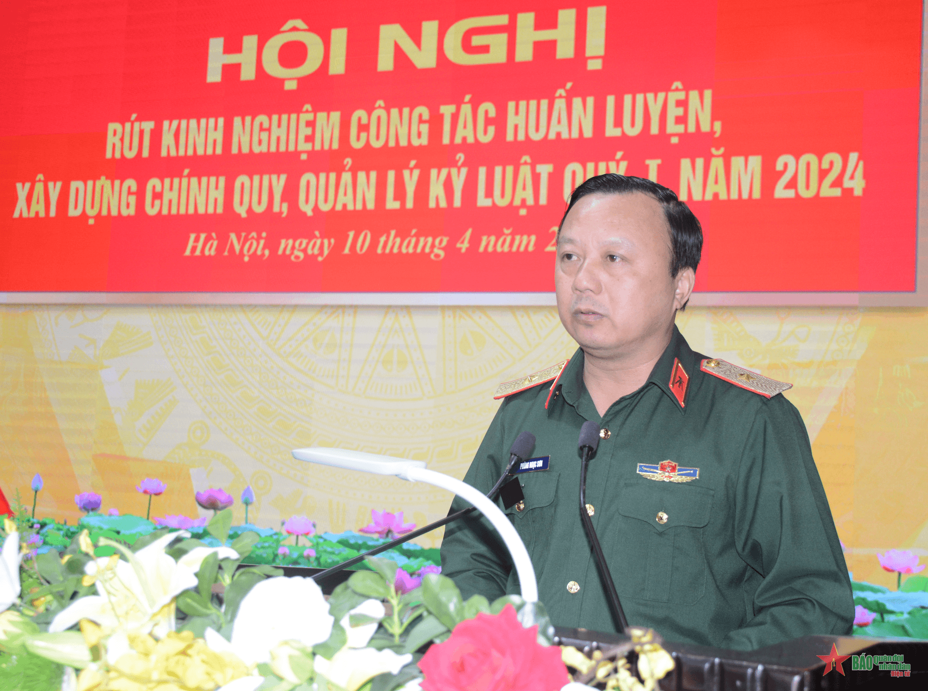 Tổng cục Kỹ thuật: Rút kinh nghiệm công tác huấn luyện xây dựng chính quy, quản lý kỷ luật quý 1 năm 2024