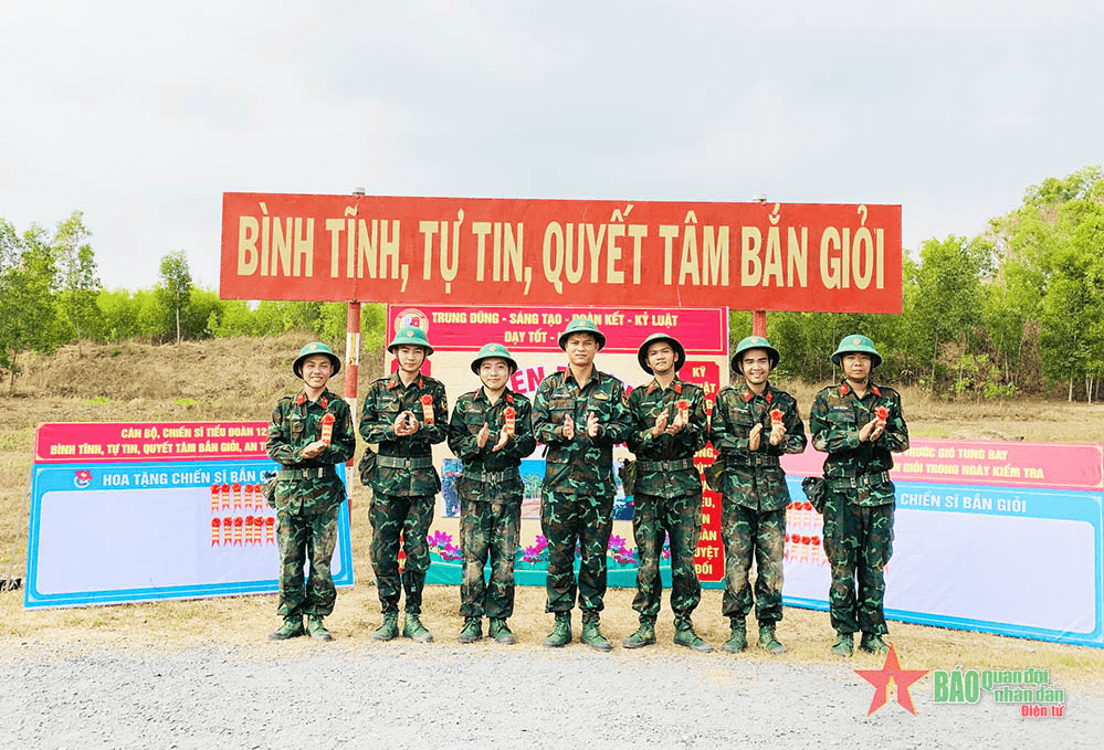 Để chiến sĩ mới tự tin, bắn giỏi