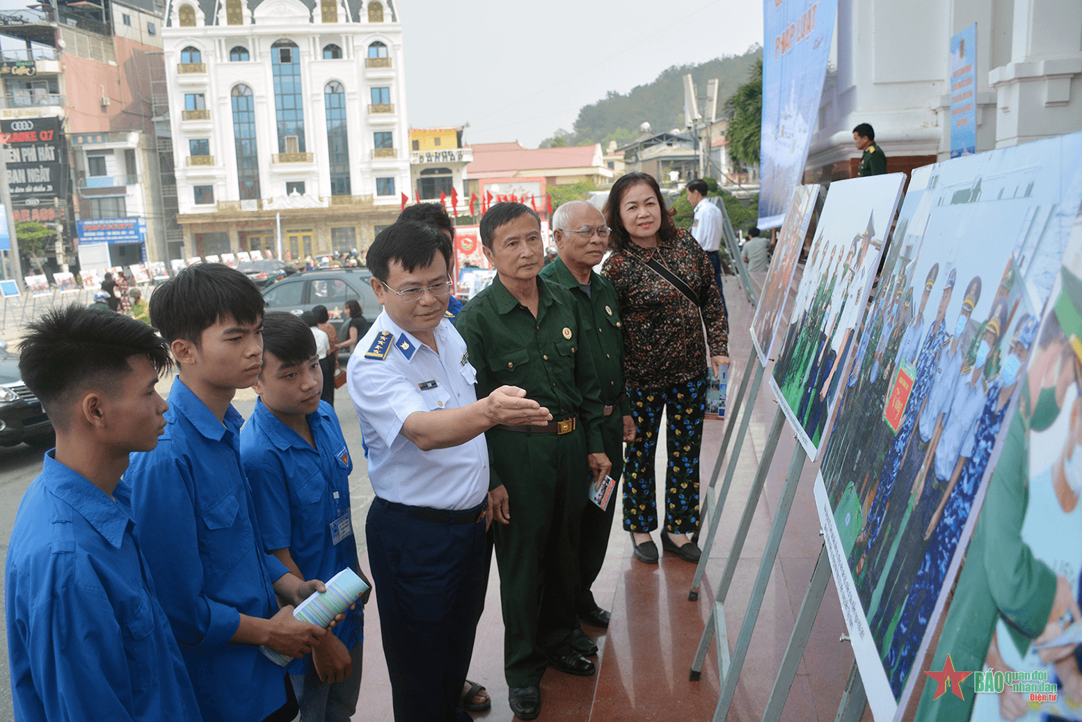 Bộ tư lệnh Cảnh sát biển tuyên truyền biển, đảo tại Điện Biên