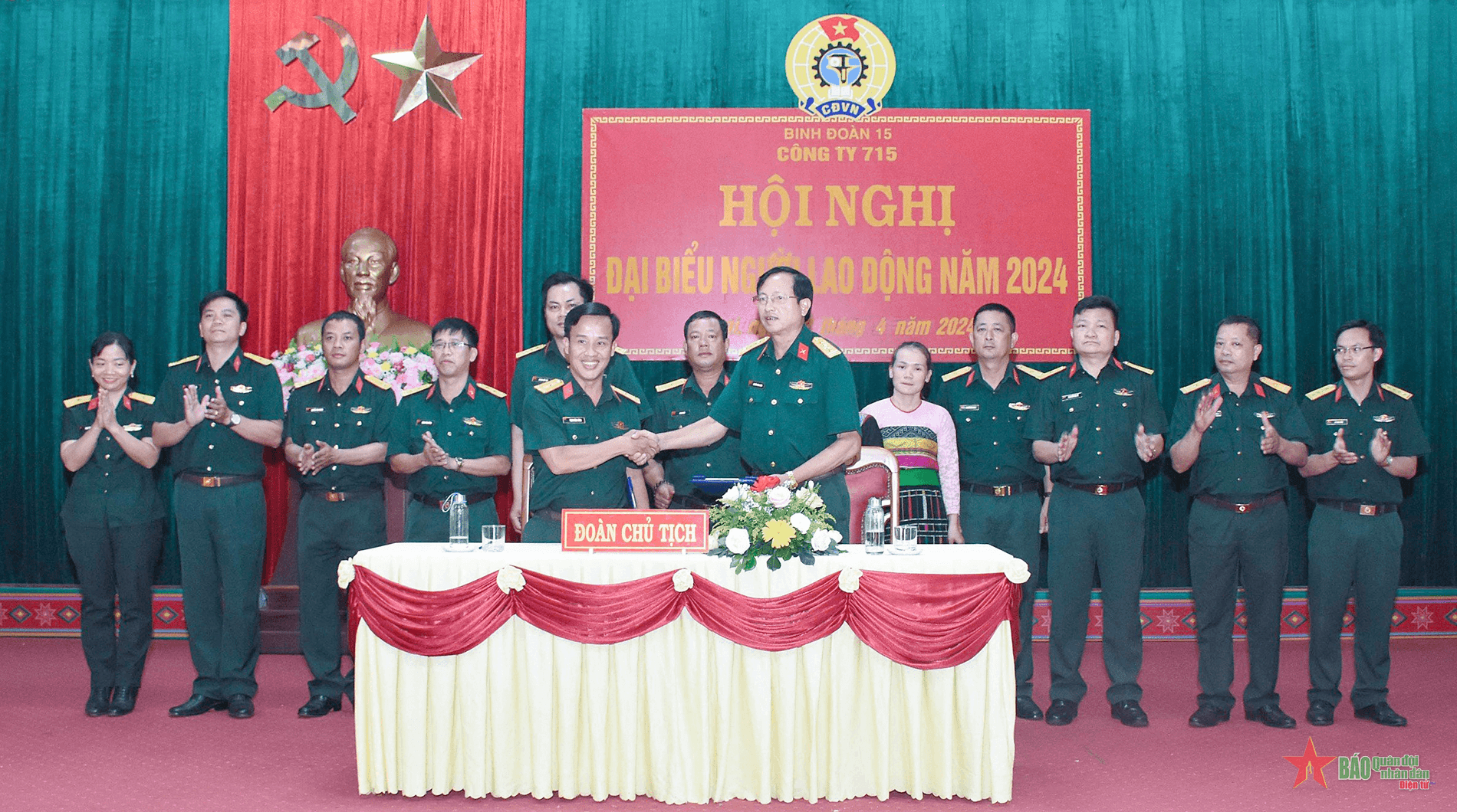 Công ty 715: Phấn đấu giá trị sản xuất năm 2024 đạt 183,26 tỷ đồng