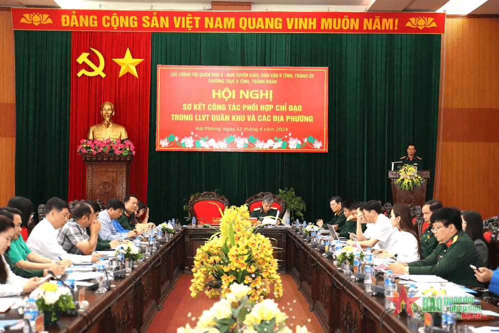 Quân khu 3: Tăng cường công tác phối hợp chỉ đạo trong LLVT Quân khu và các địa phương