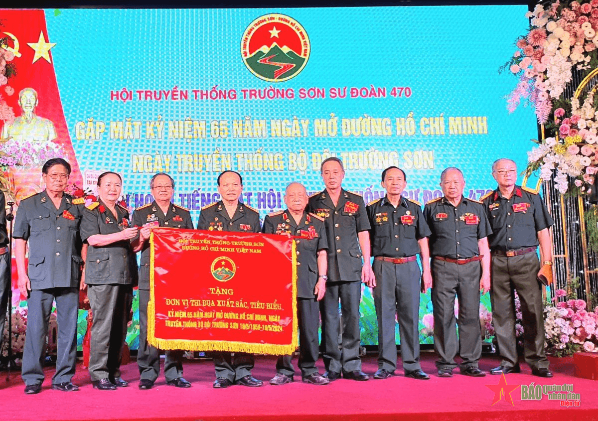 Gặp mặt truyền thống Sư đoàn 470 Trường Sơn