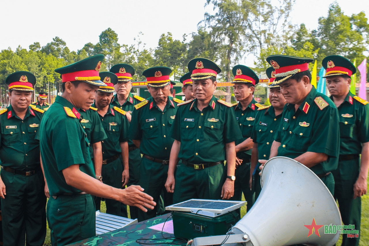 Quân khu 9: Thượng úy Châu Anh Phương, cán bộ trẻ tiêu biểu, năng động