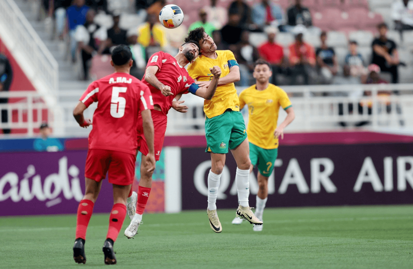 VCK U23 châu Á 2024: U23 Australia hòa không bàn thắng với U23 Jordan