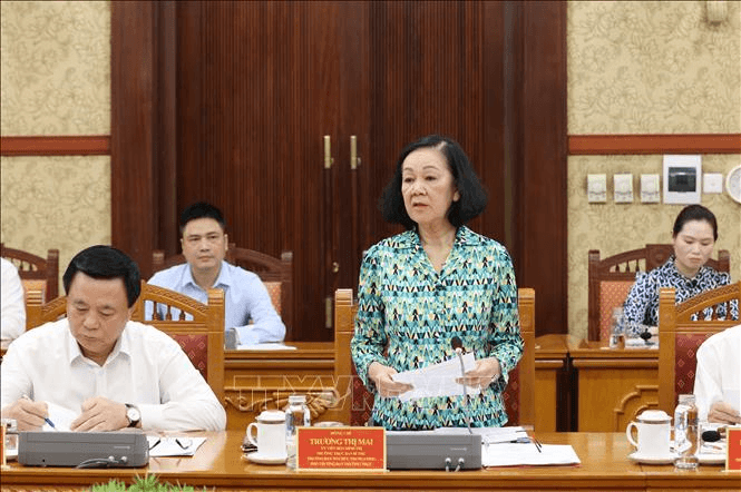 Thường trực Ban Bí thư Trương Thị Mai: Tiếp tục khái quát hệ thống lý luận về đường lối đổi mới