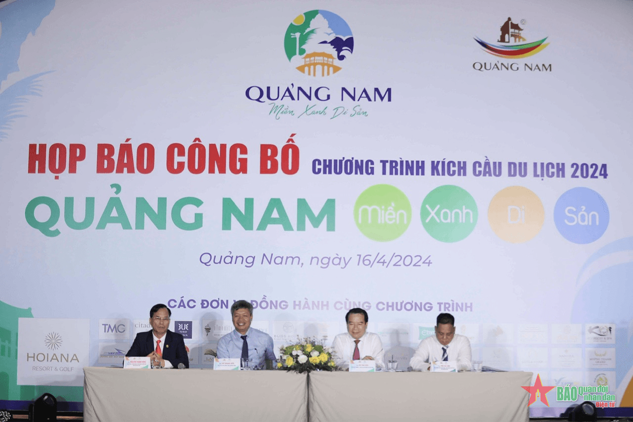Quảng Nam công bố chương trình kích cầu du lịch “Miền xanh Di sản”