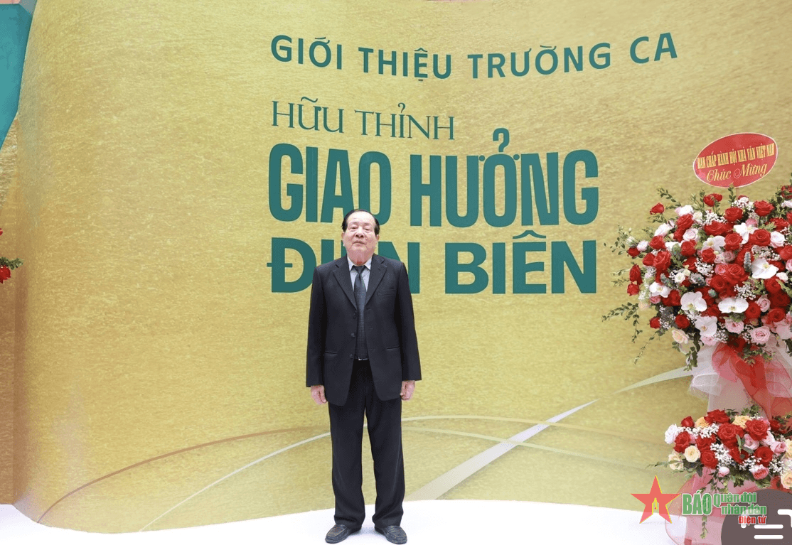 Nhà thơ Hữu Thỉnh: “Giao hưởng Điện Biên” bằng thơ là nén tâm nhang tri ân những người đã làm nên lịch sử