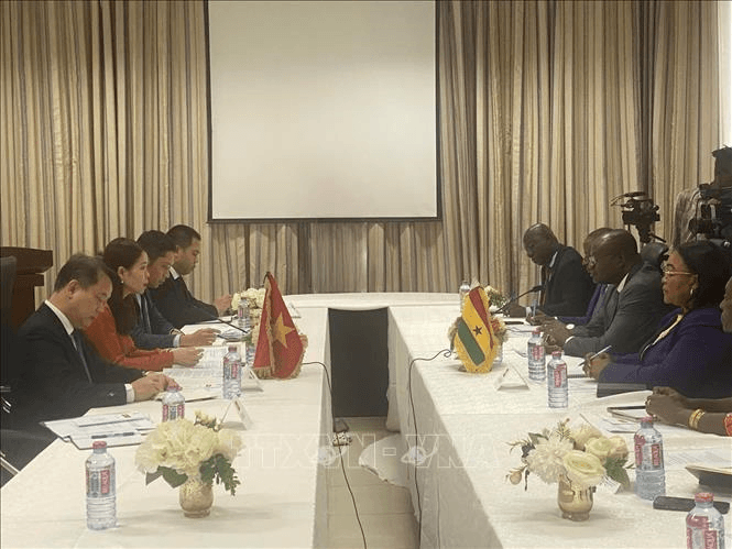 Thúc đẩy hợp tác nhiều mặt giữa Việt Nam và Ghana