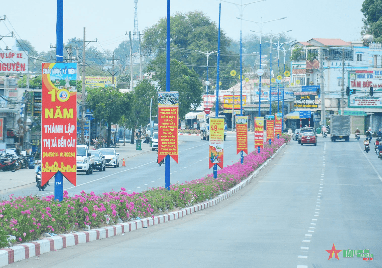Lễ công bố thành lập TP Bến Cát (Bình Dương) sẽ diễn ra ngày 25-4